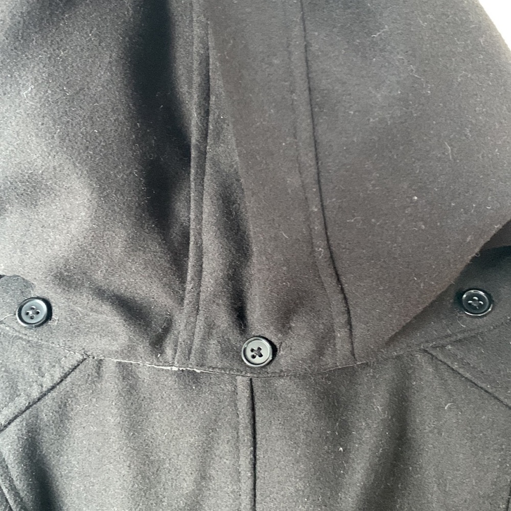 AMERICAN RAG | black hooded petty coat - Picture 6 of 8